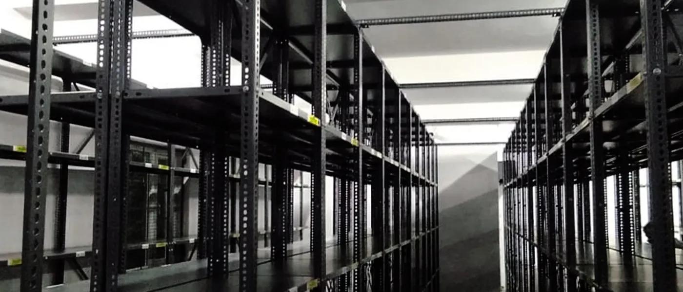 Slotted Angle Shelving